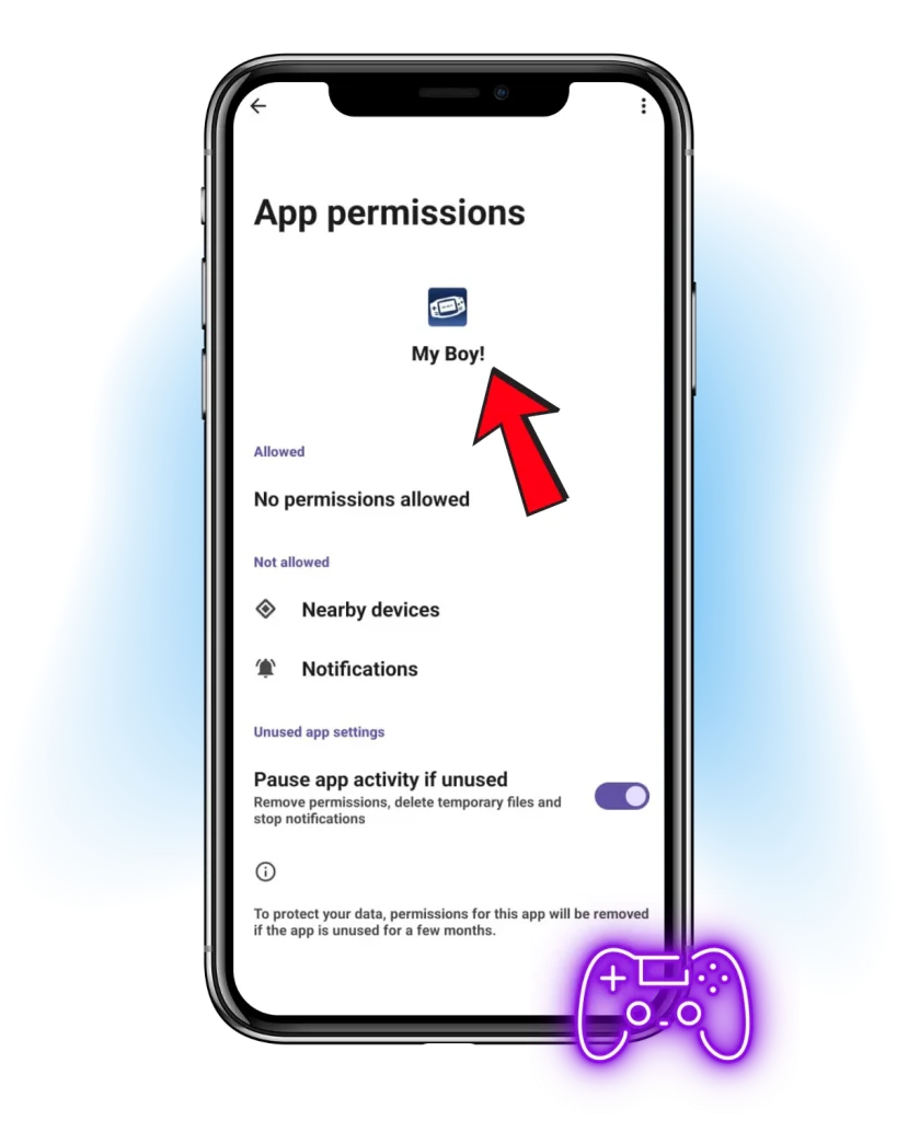 Download My Boy APK Free GBA Emulator (v2.0.9) for Android | 2026 21 Unknown Sources” to allow APK installations